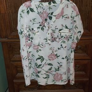 Flower & Forever short sleeve dress shirt size 2x